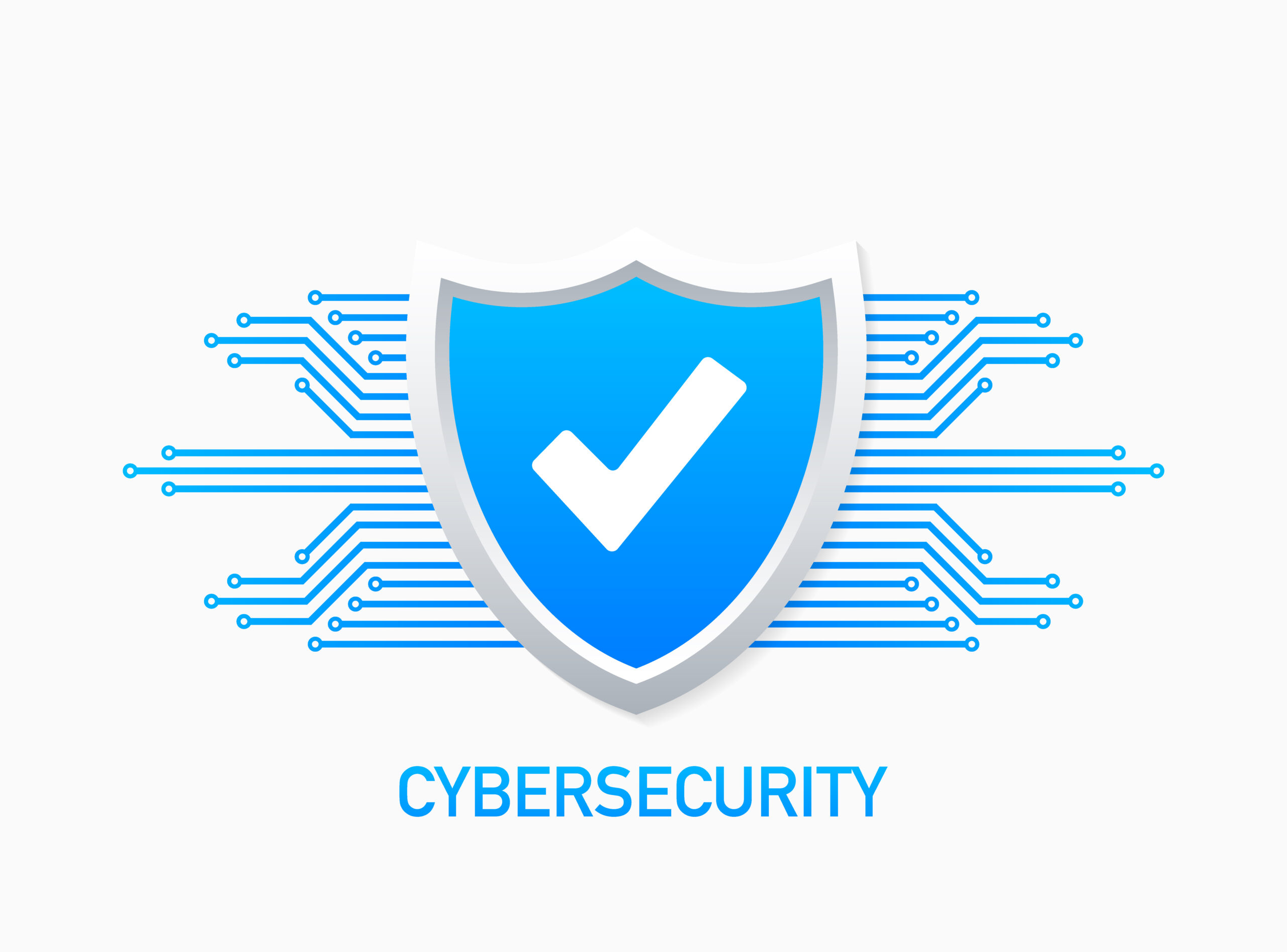 Cyber security vector